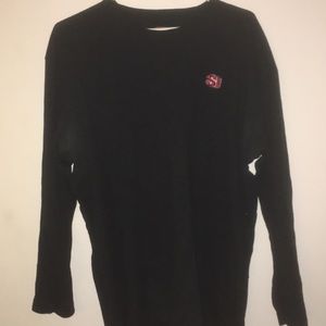 Black Sports Illustrated Cotton/Polyester Sweater